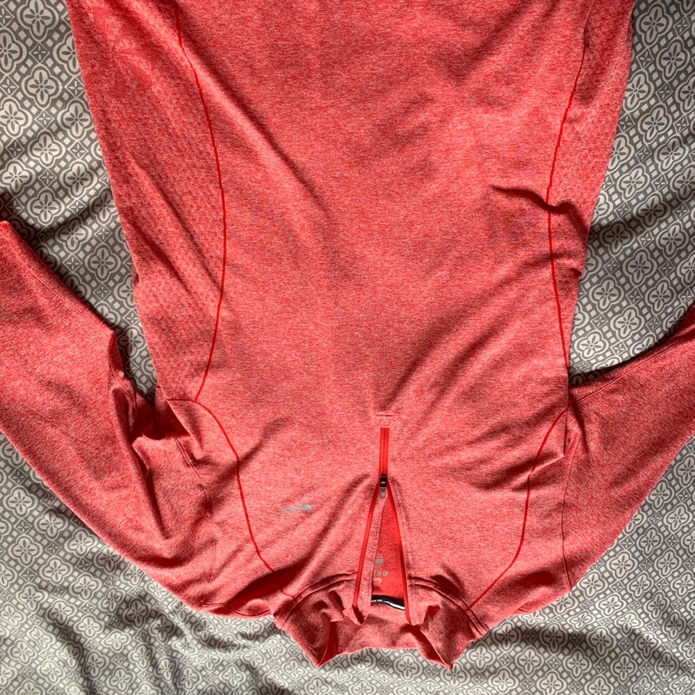 Orange Nike pullover